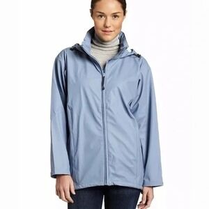 Helly Hansen Periwinkle Blue rain foul weather gear thick shell